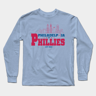 Philadelphia Phillies Long Sleeve T-Shirt - Philadelphia Phillies by Epsilon99